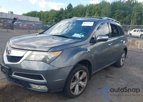 2011 Acura Mdx z USA, uszkodzony, nr VIN 2HNYD2H21BH523836